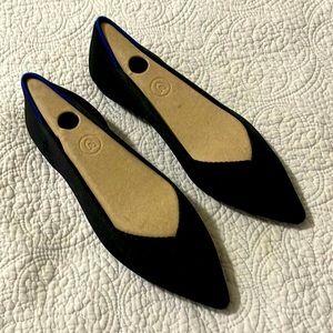 Rothy’s black flats - black size 6 - 6 1/2